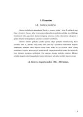 Svarbiausi išoriniai Lietuvos ekonomikos vystymosi veiksniai 4 puslapis