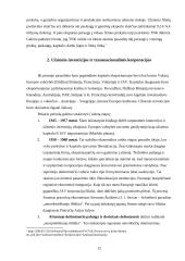 Transnacionalinių ir multinacionalinių korporacijų ekonominės tendencijos 12 puslapis