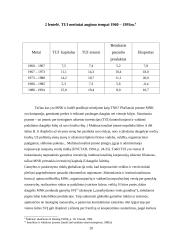 Transnacionalinių ir multinacionalinių korporacijų ekonominės tendencijos 20 puslapis