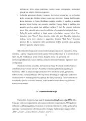 Transnacionalinių ir multinacionalinių korporacijų ekonominės tendencijos 9 puslapis