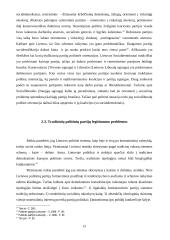Tradicinių politinių partijų konfrontacija politinių partijų sistemoje ir valdžioje 13 puslapis