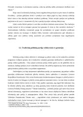 Tradicinių politinių partijų konfrontacija politinių partijų sistemoje ir valdžioje 17 puslapis