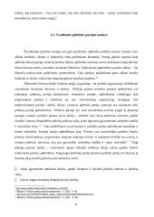 Tradicinių politinių partijų konfrontacija politinių partijų sistemoje ir valdžioje 8 puslapis