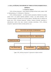 Transporto kompanijos analizė rinkodaros aspektu: UAB "Avižienių transportas" 4 puslapis