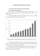 Užsienio investicijos Lietuvoje ir Lietuvos investicinė aplinka 13 puslapis