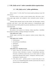 Vadovo asmeninio darbo organizavimas UAB "Daily service" 17 puslapis