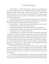 Valstybės biudžeto formavimas ir panaudojimas 4 puslapis