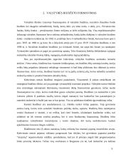 Valstybės biudžeto formavimas ir panaudojimas 9 puslapis