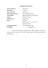 Verslo planas: juvelyriniai dirbiniai UAB "Žėrutis" 2 puslapis