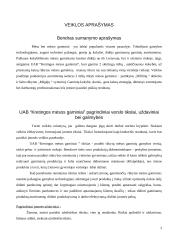 Verslo planas: rūkytų mėsos gaminių gamyba UAB "Kretingos mėsos gaminiai" 3 puslapis