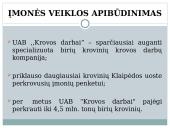 Verslo planas: UAB "Krovos darbai" 3 puslapis