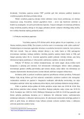 Vertybiniai popieriai. Įmonės veikla ir teikiamos paslaugos: AB FMĮ "Finasta" 18 puslapis