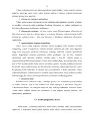 Vidaus audito tarnybos įkūrimas ir jos darbo organizavimas įmonėje 15 puslapis
