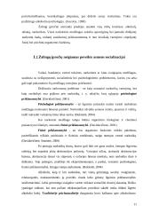 Žalingų įpročių prevencijos įgyvendinimas pradinėje mokykloje 11 puslapis