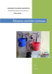 Šilumos siurblio tyrimas 1 puslapis