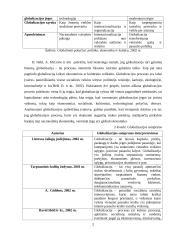 Globalizacijos samprata, sritys, stiprėjimo priežastys, etapai 2 puslapis