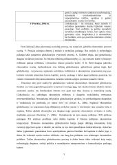 Globalizacijos samprata, sritys, stiprėjimo priežastys, etapai 3 puslapis