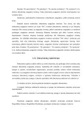 Įmonės bylų nomenklatūra bei bylų sudarymas 8 puslapis