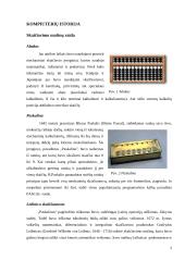 Kompiuteris ir kompiuterinė grafika: atsiradimas ir raida 3 puslapis