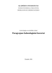 Paragvajaus balneologiniai kurortai