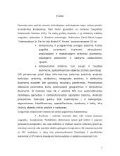 Praktika su ArcMap programa 3 puslapis