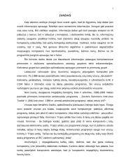 Informacijos apsaugos kompiuteriuose priemonės ir jų taikymas 5 puslapis
