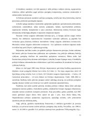 Policijos sistema. Policijos sistemos sudėtinių dalių darbo organizavimas 11 puslapis