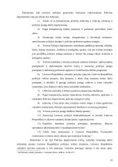 Policijos sistema. Policijos sistemos sudėtinių dalių darbo organizavimas 14 puslapis