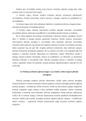 Policijos sistema. Policijos sistemos sudėtinių dalių darbo organizavimas 16 puslapis