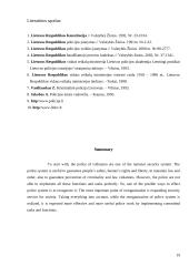 Policijos sistema. Policijos sistemos sudėtinių dalių darbo organizavimas 19 puslapis