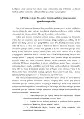Policijos sistema. Policijos sistemos sudėtinių dalių darbo organizavimas 5 puslapis