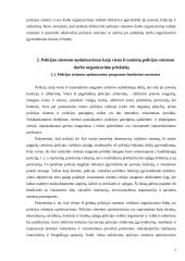Policijos sistema. Policijos sistemos sudėtinių dalių darbo organizavimas 7 puslapis