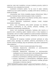 Narkomanija. Narkotikų platinimas. Nusikaltimai susiję su narkotine priklausomybe. Nusikaltimai narkotinio apsvaigimo metu 9 puslapis