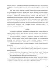 Nepilnamečių baudžiamosios atsakomybės ypatumai ir prevencija 11 puslapis