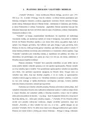 Platono idealios valstybės modelis 5 puslapis