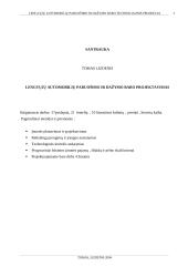 Lengvųjų automobilių paruošimo ir dažymo baro projektavimas 2 puslapis