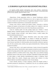 Europos Sąjungos (ES) regioninė politika 4 puslapis