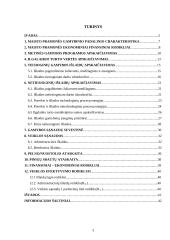Gamybos padalinio sąnaudų ir ekonominių rodiklių apskaičiavimas 3 puslapis