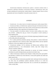 Inventorizacijos atlikimo tvarka ir rezultatų nustatymas 20 puslapis