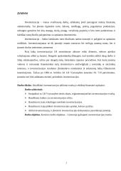 Inventorizacijos organizavimas, įforminimas ir rezultatų apskaita įmonėje 3 puslapis