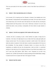 Management report: company KIA Auto in Lithuania 11 puslapis
