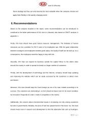 Management report: company KIA Auto in Lithuania 13 puslapis