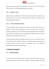 Management report: company KIA Auto in Lithuania 6 puslapis