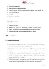 Management report: company KIA Auto in Lithuania 8 puslapis