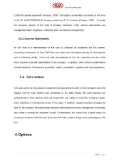 Management report: company KIA Auto in Lithuania 10 puslapis