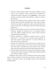 Planavimo procesas ir jo etapai 20 puslapis