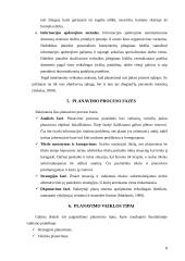 Planavimo procesas ir jo etapai 8 puslapis