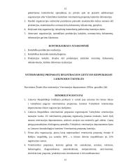 Valstybinė veterinarinių preparatų kontrolė ir farmacinė veikla 12 puslapis