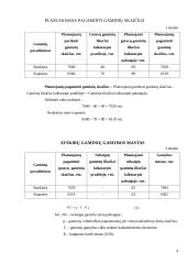 Verslo ekonomika: UAB "Karolis" 4 puslapis