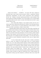 Praktinė ataskaita: UAB "Autorola". Tarptautinis krovinių vežimas 3 puslapis